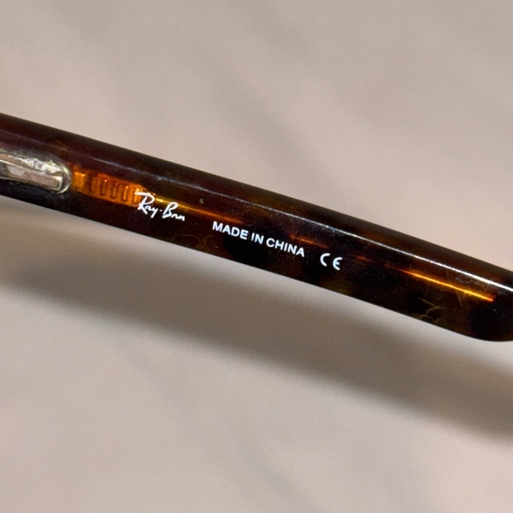 Ray-Ban Eyeglasses Frames RB5052
2147 Brown Tortoise Wrap Rectangular 51-16-135 - Picture 7 of 7